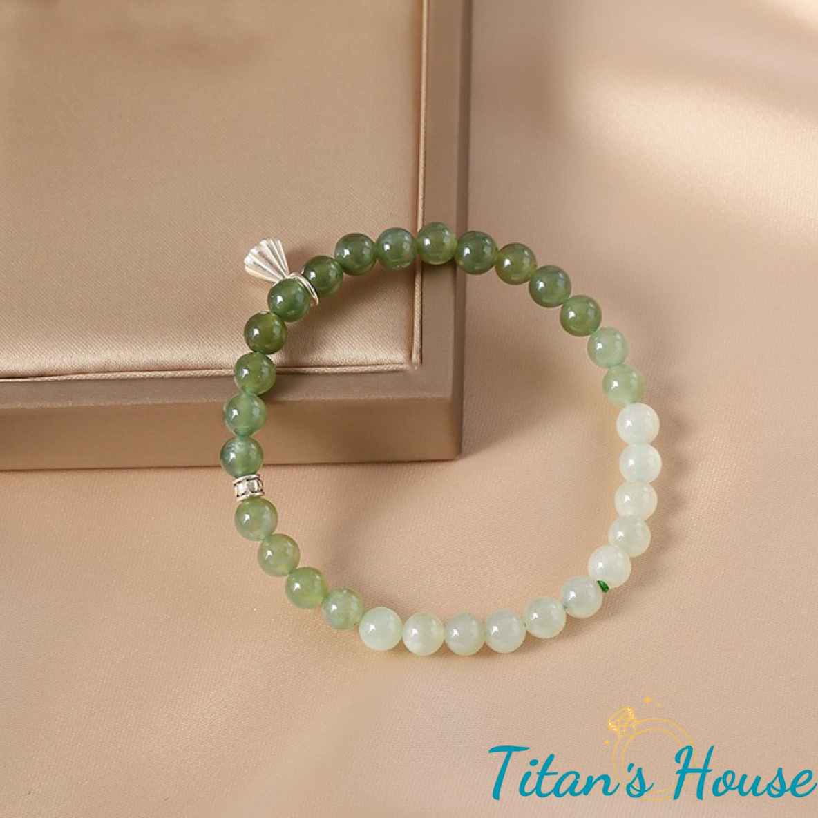 Chuỗi - vòng tay đá Jade kết hợp Charm bạc 925 - Titan's House - C003T