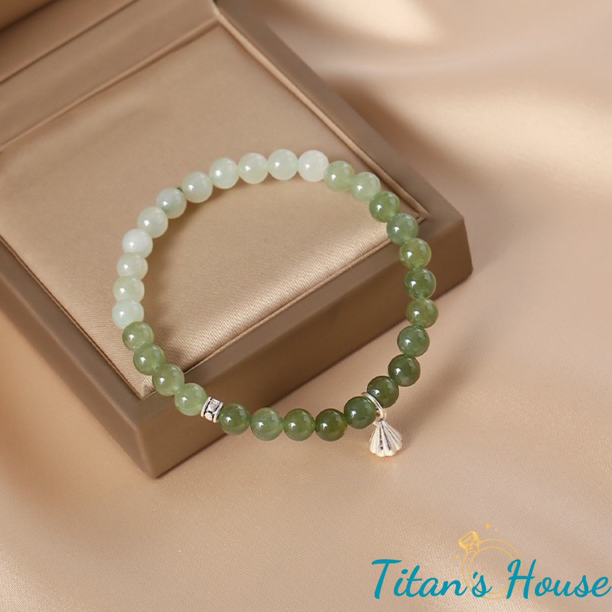 Chuỗi - vòng tay đá Jade kết hợp Charm bạc 925 - Titan's House - C003T
