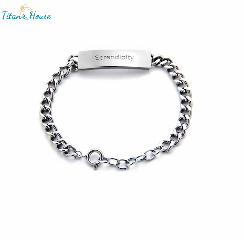 Lắc tay nam bằng Titan Phong cách cool ngầu - Titan's House - LT004T