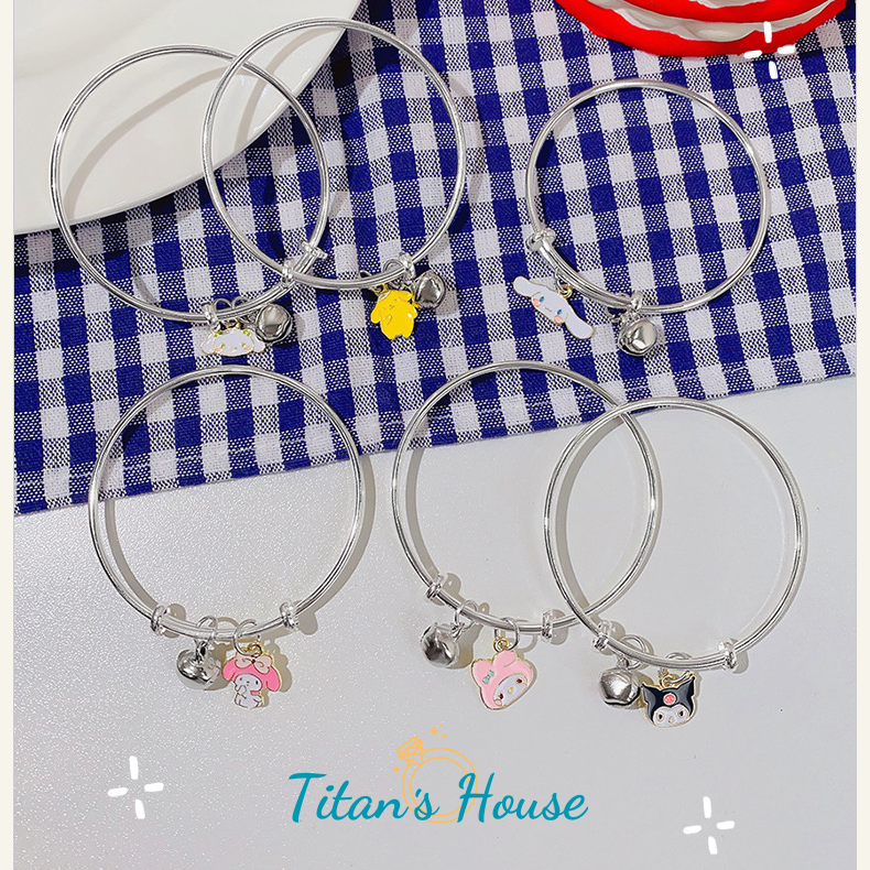 Vòng tay Unisex Melodi Titan  - Titan's House - VT006T