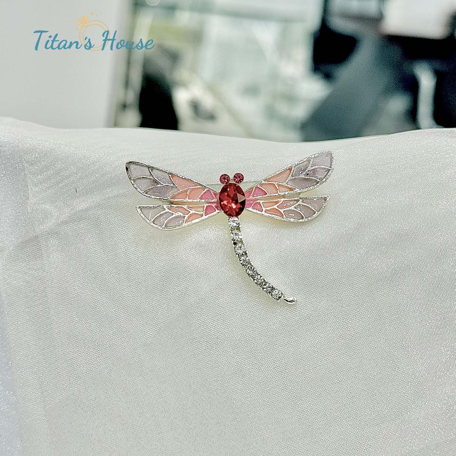 Trâm cài áo Titan biểu tượng chuồn chuồn - Titan's House - TC001T
