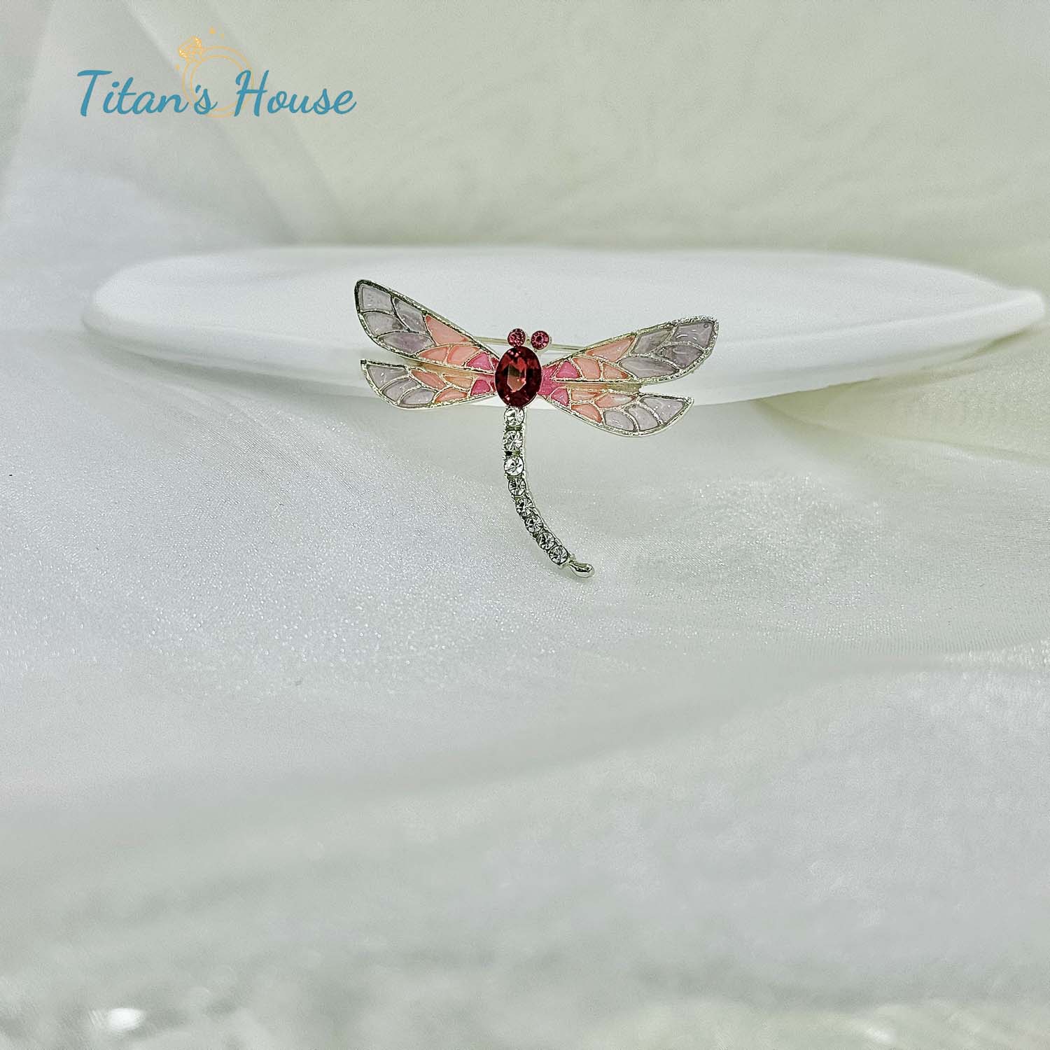 Trâm cài áo Titan biểu tượng chuồn chuồn - Titan's House - TC001T