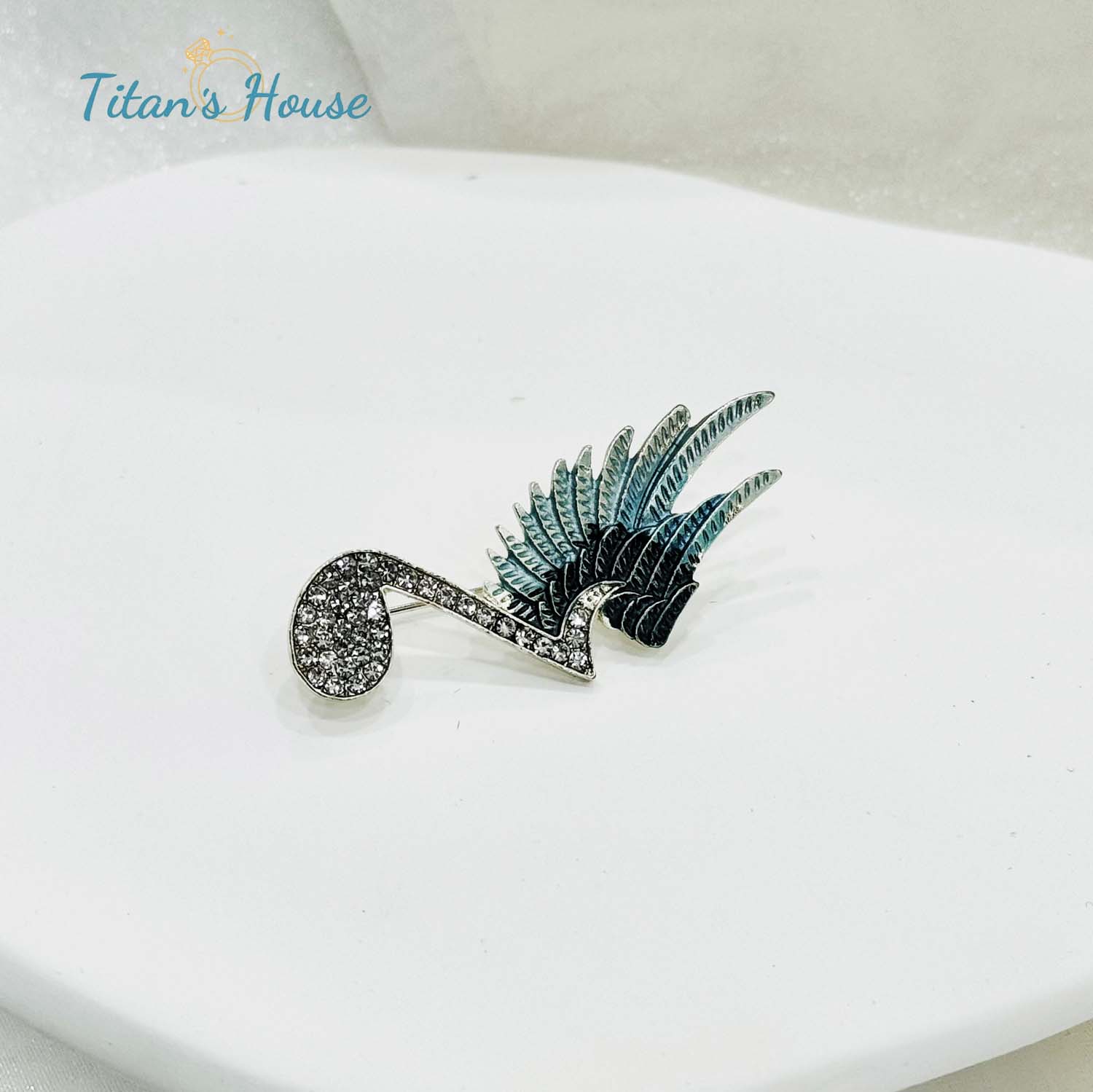 Trâm cài áo biểu tượng Nốt nhạc Titan - Titan's House - TC004T