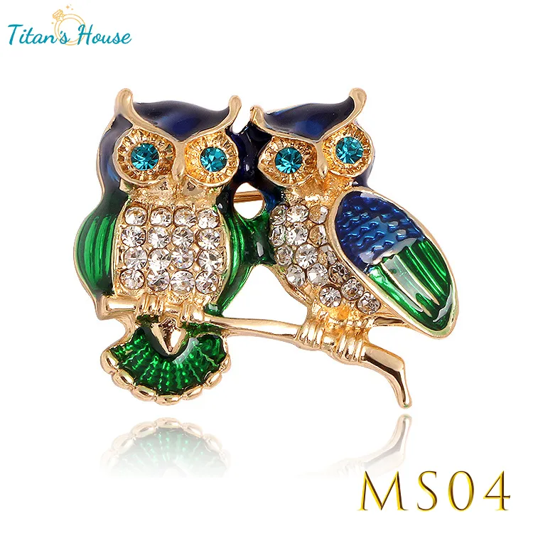 Trâm Cài Áo Hình Cú Mèo Độc Đáo Tại Titan's House - Điểm Nhấn Thanh Lịch Cho Phong Cách Của Bạn