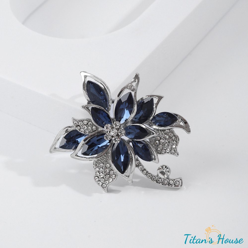  Trâm cài áo cao cấp Biểu tượng Hoa Dâm Bụt - Titan's House - TC027T